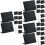 3Ensembles Mini Ardoises Noires Pour Indication, Mariage Et Buffet 6