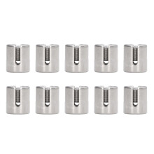 Trellis System Support with Cross Cable Clamps, Durability Enhanced Wire Rope Clamps for Indoor Outdoor Use, 316Stainless Steel Fixings with90