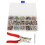 200 Sets Prong Ring Snap Button Kit with Pliers, Rust-Resistant Iron Fasteners 2