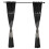 Κομψά διακοσμητικά πάνελ για τραπεζαρία, κουρτίνες συσκότισης 39,37x98,43 ίντσες, 1