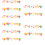500Pièces Piques Décoratifs Champignon Bois Multicolores 9