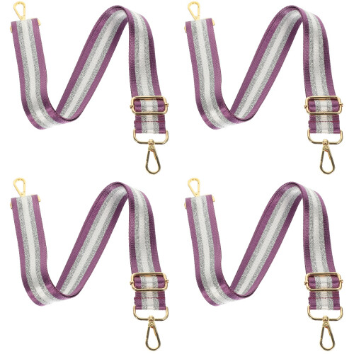 4Pièces Violet Large Pour Sac Croix Corps - Remplacement Facile 2