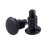 32Pcs Plastic Rivets Clip 4mm x 5mm x 15mm Black 4