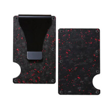 Carbon Fiber Slim Credit Card Holder Wallet for Men