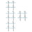 16Pcs Spring Loaded Iron Latches Silver for and Cage Doors 2