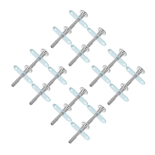 16Pcs Spring Loaded Iron Latches Silver for and Cage Doors 2