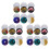18Pieces Resin Coaster Mold Large Silicone Geode Mold Irregular Wave Shape Mold DIY Epoxy Tray Mold Coaster Casting Mold 1