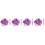 400Pièces Anneaux Violet Volaille Réutilisables Pour Identification 3