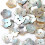 300X, 15mm Pearl Buttons  of Pearl Shell Flower Button 3
