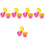 10Pièces Caps Stockage Silicone Rose Couvercle Bouteille 4