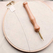 3X Punch Needle Cloth Fabric, Needlework Embroidery Fabric for Punch Needle and Rug-Punch, 26.4 x 19.6 Inch