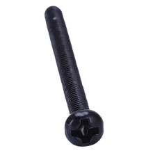 40 Pcs M2.5x32MM Electric Guitar Humbucker Pickups Adjust Height Screw and Spring - Pitch 0.4mm - Black