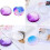 20 Pack Round Silicone Coaster Molds,Clear Epoxy Molds for Casting with Resin,Concrete,Cement and Polymer Clay 5