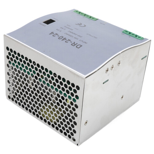 Alimentation à sortie unique pour panneaux de commande, régulateur de puissance à découpage haute efficacité et construction robuste, 240 W, 2