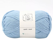 Filato lavorato a mano #2Azzurro Acqua, 1 pezzo = 100 g Filato di cotone intrecciato a mano Filato morbido per uncinetto per lavorare a mano Maglione