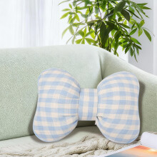 Almofada de sofá com laço WZXPWT, almofada de suporte lombar macia e confortável, almofada elegante para decoração de casa, almofada versátil