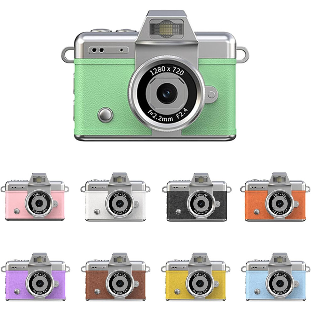 Mini Digital Camera With 1.47 In Lcd Screen, 1080P Keychain Camera With Built-In Flash And 32Gb Memory For Travel And Daily Photography 9136381482188