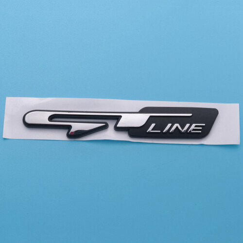 6X Cool 3D Car Style Sticker   Letters Sticker for  Rear Trunk  Car Doors Stickers 2