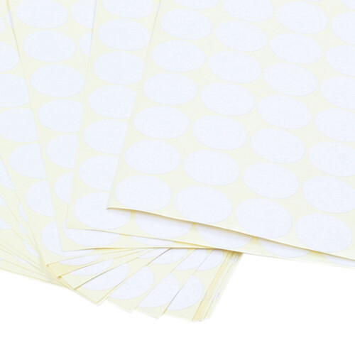 90pcs 19mm Circles Round Code Stickers Self Adhesive Sticky Labels White 2