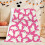 Pink Gothic Ghost Halloween Fleece Throw Blanket 1