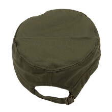2X Stylish Plain Military Army Cap Castro Cadet Patrol Cap Hat Adjustable(Army Green)