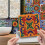 144PCS Self Adhesive Mosaic Brick Tile 3D Sticker Kitchen Bathroom Wall Stickers -10X10cm 3