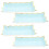 12Pcs Blue Dessert Paper for 3