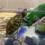 2X Lawn Turtle Basking Platform Turtle Resting Basking Platform, Simulation Grass Turtle Ramp for Turtle Tank, Reptile L 10