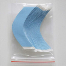 144Pcs Super Strong Hair Wig Tape Double Adhesive Extension Tape Strips Waterproof for Toupee/Lace Wigs Film CC Shape