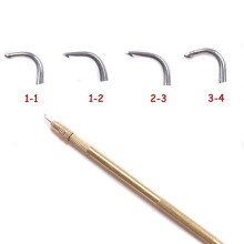 10Pcs Wig Hair Extension Hook Ventilating Needle for Wig Making Crochet Hook Tools Repair Lace Wigs Hook Needle