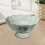 2Pcs Pet Material Green Fruit Plate Footed Draining Basket for Home 9