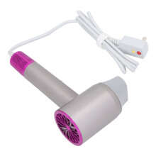 High Speed Ionic Hair Dryer 1200W 20000RPM Low Noise Grey Purple