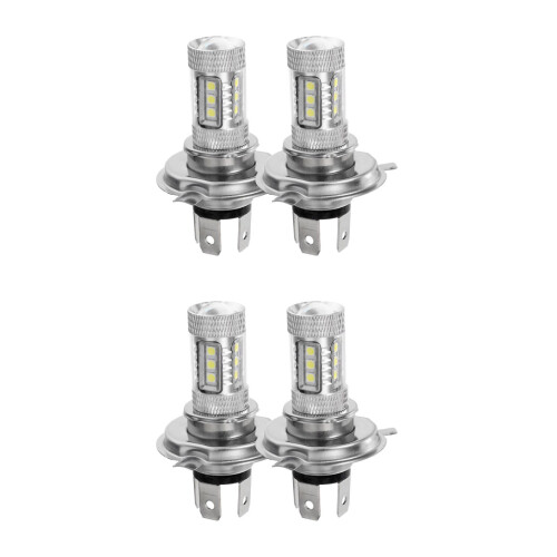 4Pcs Universal Car Head Lights Replacement Bulbs for 1