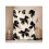Black Bow Flannel Blanket Beige Black Queen King 1
