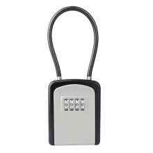 4 Digit Combination Key Safe Box Waterproof Key Storage Lock Box with Removable Chain,Multiple Options Available