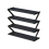 Shoe Rack Z-Shelf Black Plastic Organizer (4-Tier) 1