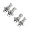4Pcs Universal Car Head Lights Replacement Bulbs for 3
