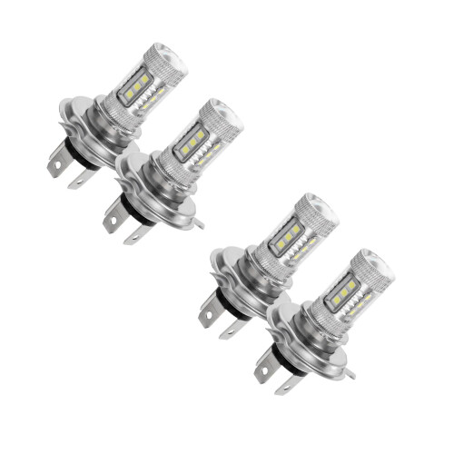4Pcs Universal Car Head Lights Replacement Bulbs for 2