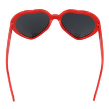 3X Fashion Nette Retro Liebe-Herz-Form Lolita Sonnenbrille Abendkleid-Partei HOT - Rot