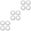 12Pcs Easy Install White Stainless Steel Cover Plates for Pipe Use 4