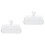 2Pcs Clear Butter Storage Box Sealed Cover for Home Tableware Use 3