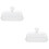2Pcs Clear Butter Storage Box Sealed Cover for Home Tableware Use 5