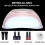 Curing Gel Nails UV LED Nail Dryer Featuring Smart Sensor Technology And4Timer Settings With Infrared Detection System 7
