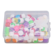 Creative Diy Jewelry Crafting Kit, Soft Silicone Pony Beads For Women Girls, Jewelry Making Supplies With Easy To Use Features, Wide Application