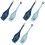 6Pcs Plastic Colander Strainer Spoon Blue Pasta Scoop for Cooking Use 4