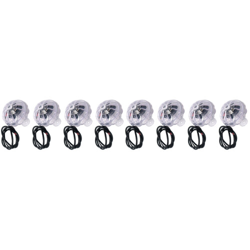 8Pcs Bright Waterproof Chassis Light Strip for and Motorcycle 1