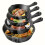 Pre-Seasoned Cast Iron Skillet Set (4pcs) 1