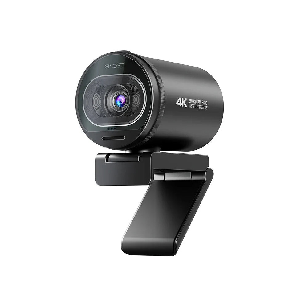 4K Streaming Webcam With Autofocus Black 9362547071242