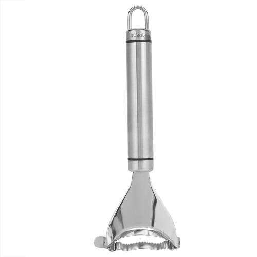 Quick Corn Removal Tool, Stainless Steel Corn Peeler with Non-Slip Handle, Durable Rust Resistant Corn Kernel Stripper, Ergonomic Corn Scraper for