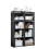 Bookshelf Durable Metal & Plastic (8-Tier) 1